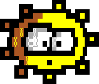 ANSI sun made by Shinigami ^ AXss